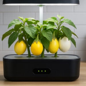Aubergine d'intérieur Œuf doré