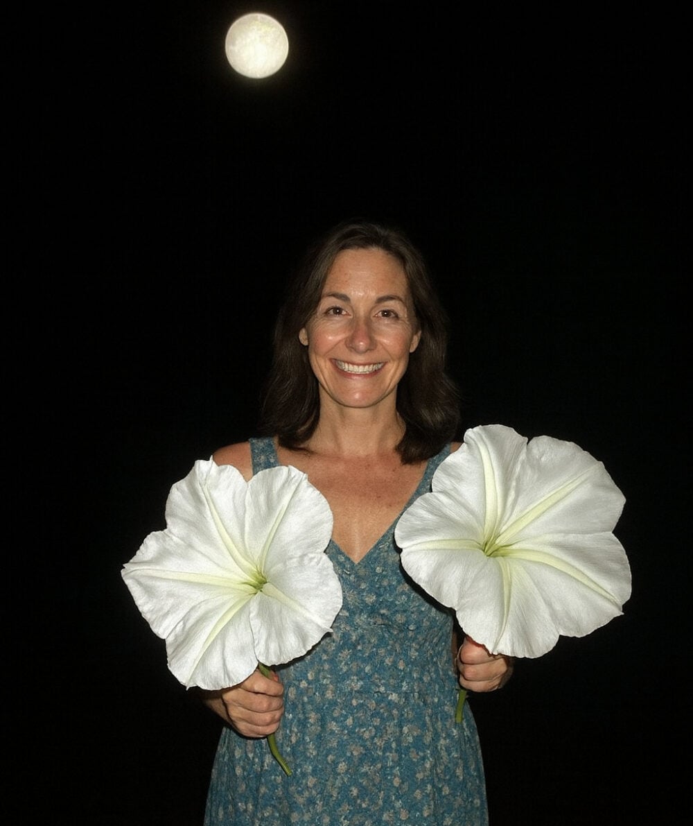 giant moonflower giant moonflower